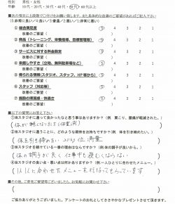 お客様の声(ダイエット/50代男性)